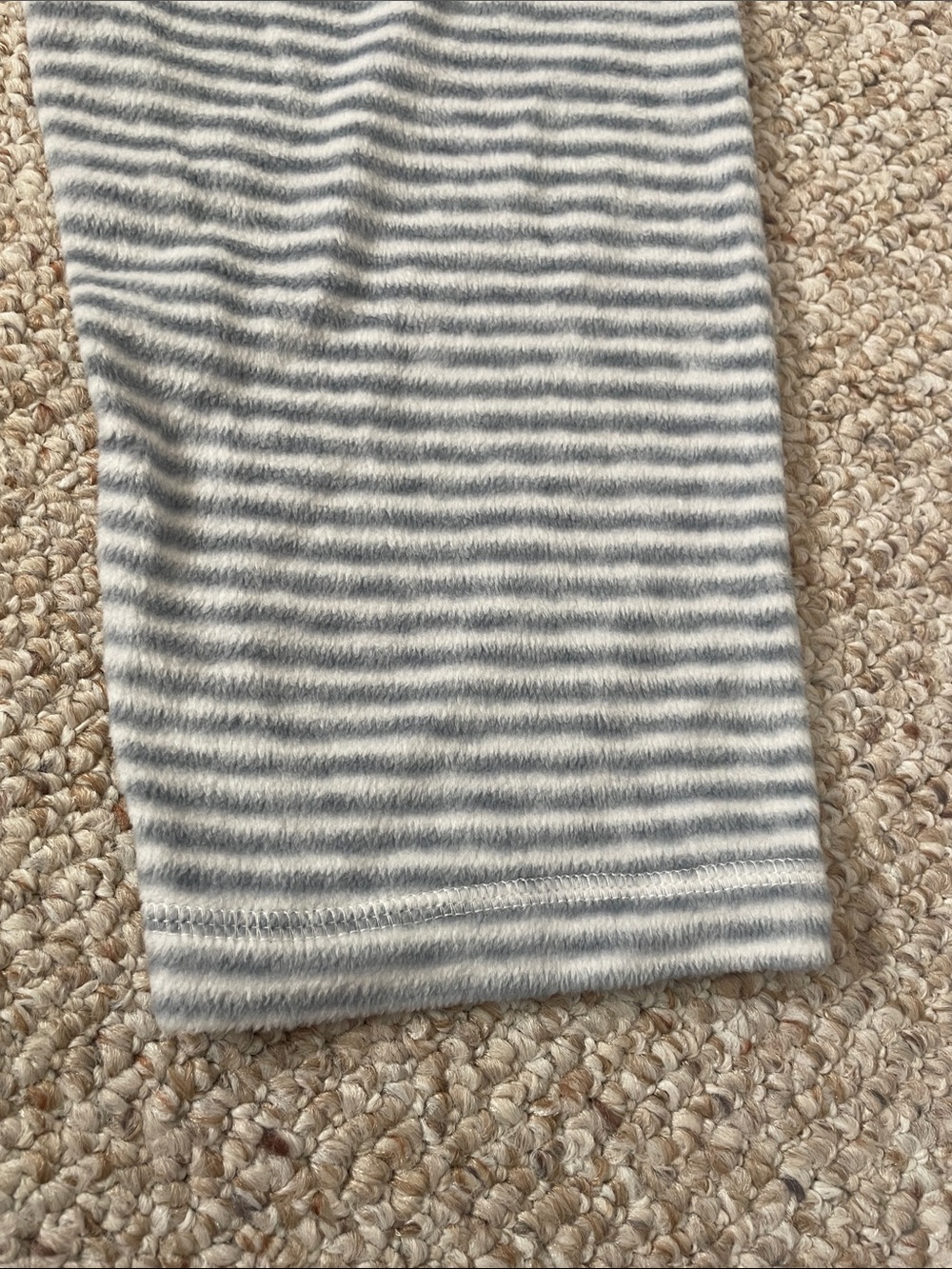 Women's Striped Soft Robe - Picture 3 of 5